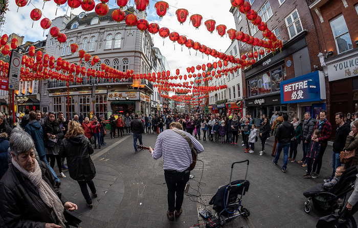 Soho: Chinatown - Wardour Street / Gerrard Street London