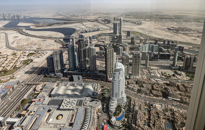 Blick vom Burj Khalifa At the Top Dubai